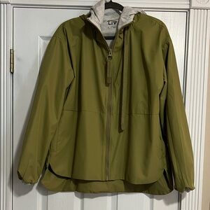 Liv outdoors Olive Green Zip-Up Jacket